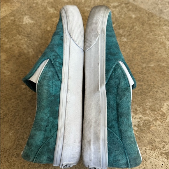 VANS Classic Slip-On Canvas Unisex Shoes Turquoise - W6 | M4.5 - Picture 6 of 9
